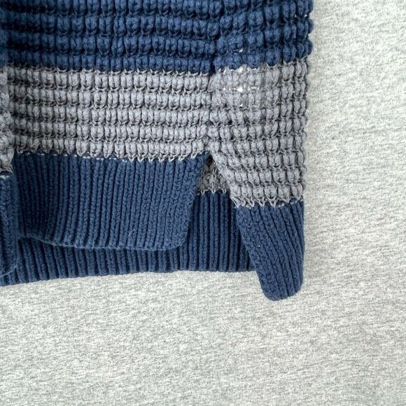 Natural Reflections Sweater Womens XXL 2XL Blue Striped Pullover Long Sleeve - Picture 6 of 7